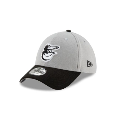 Baltimore Orioles Gorra | New Era MLB Team Classic 39thirty Stretch Fit Cap Mexico - Grises
